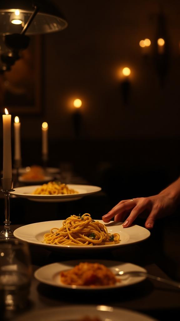 Vertikales Social-Media-Video für Restaurant